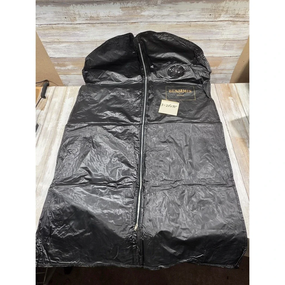 Lot of 6 Vintage Garment Bags Benjamin Chicago Hammonton Park Morrie Geyer Suit - Picture 8 of 9